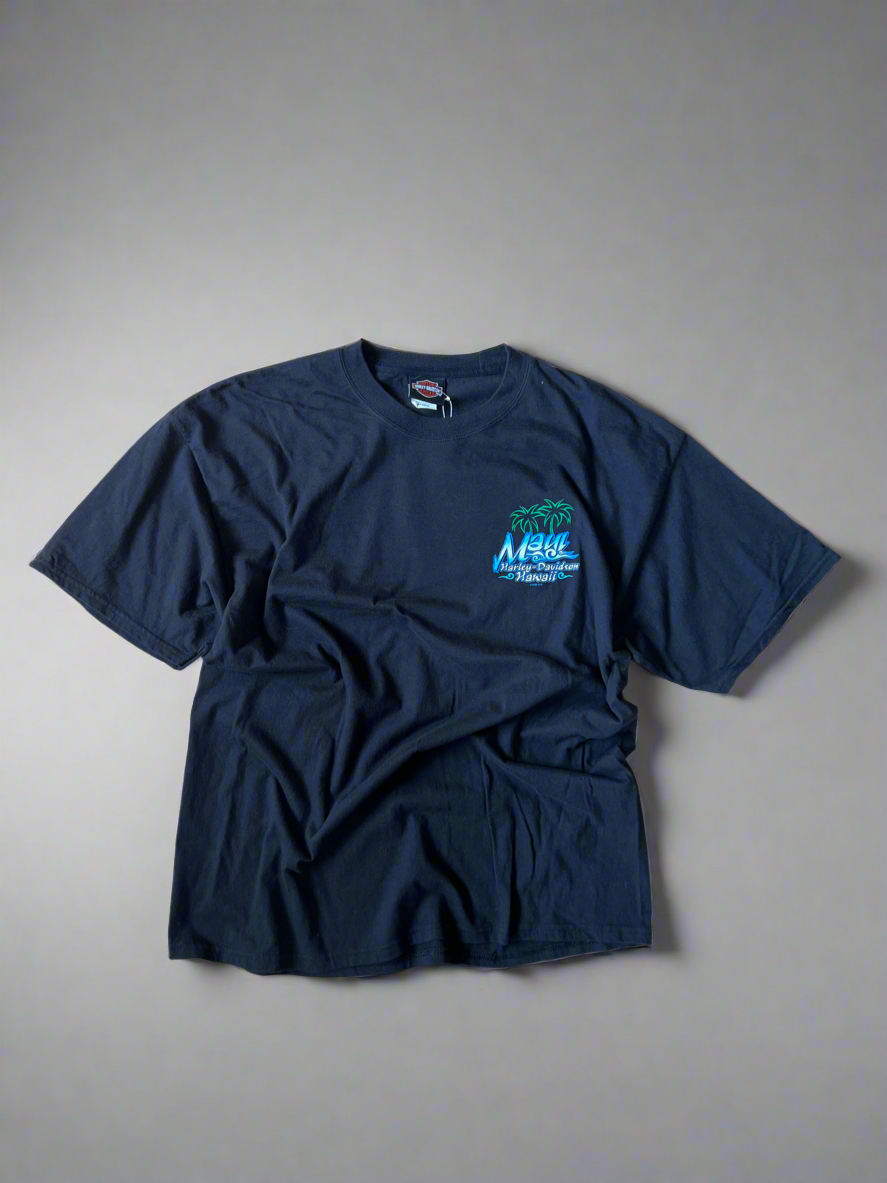 Vintage Y2K Harley Davidson Maui T-Shirt
