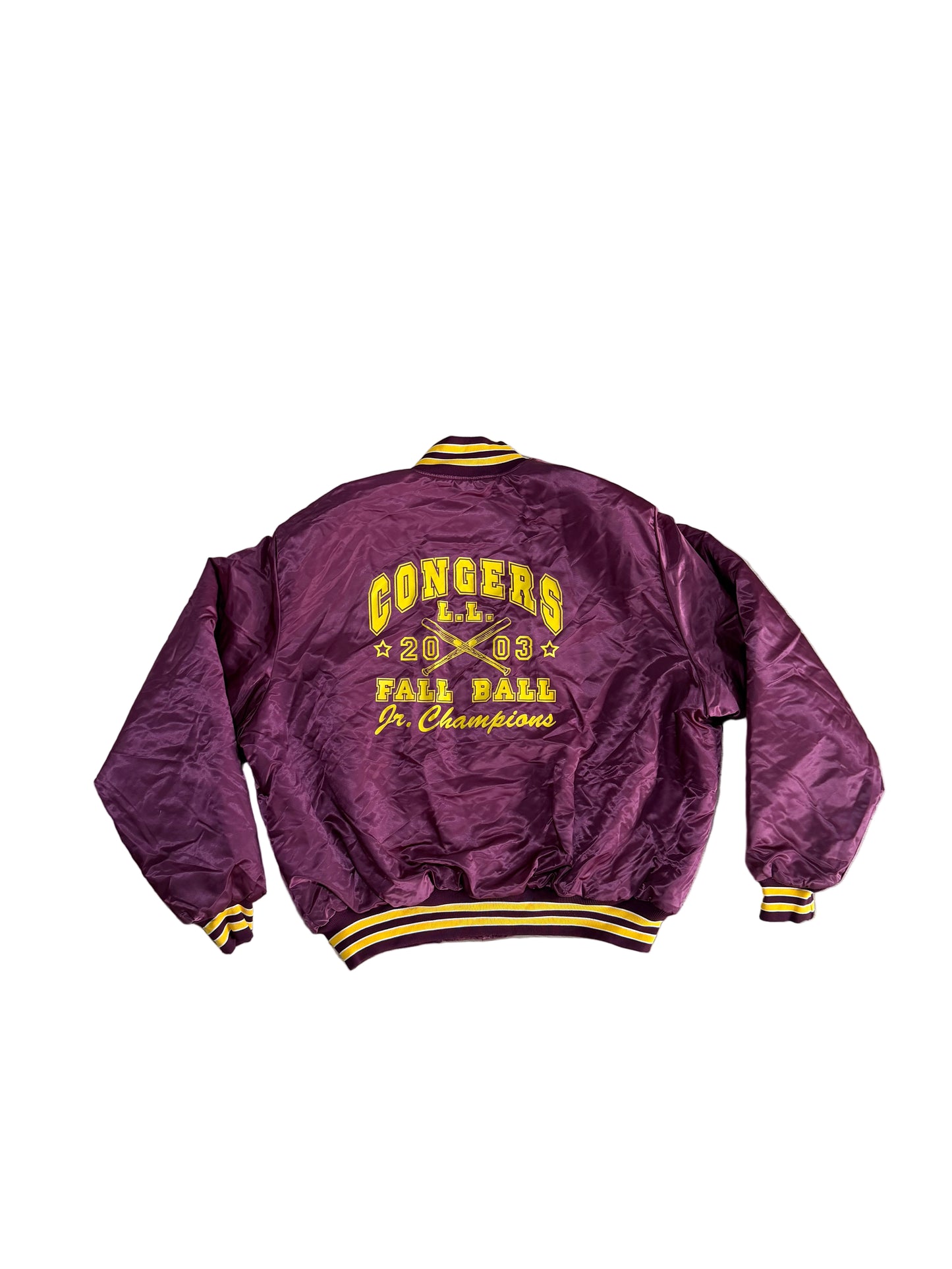 Vintage Satin Starter Style Jacket