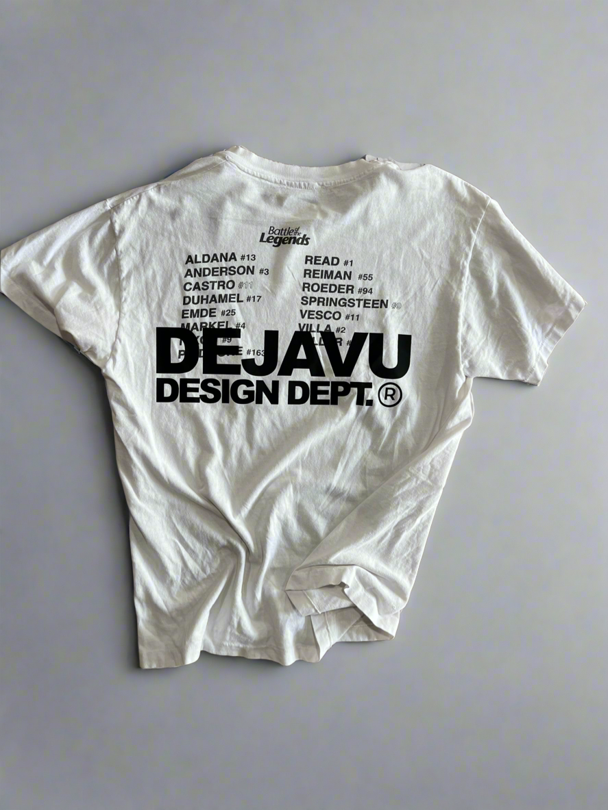 Re-Vu by DejaVu Studio Vintage White BMW T-Shirt