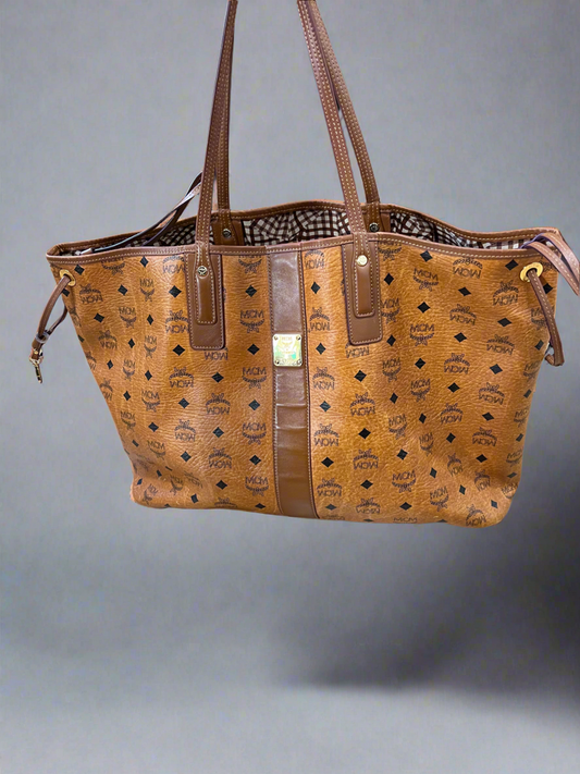 Pre-Loved Authentic MCM Liz Tote