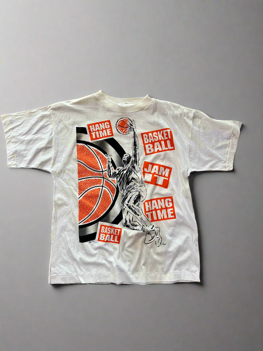 Vintage Deadstock Basketball Hangtime Graphic T-Shirt