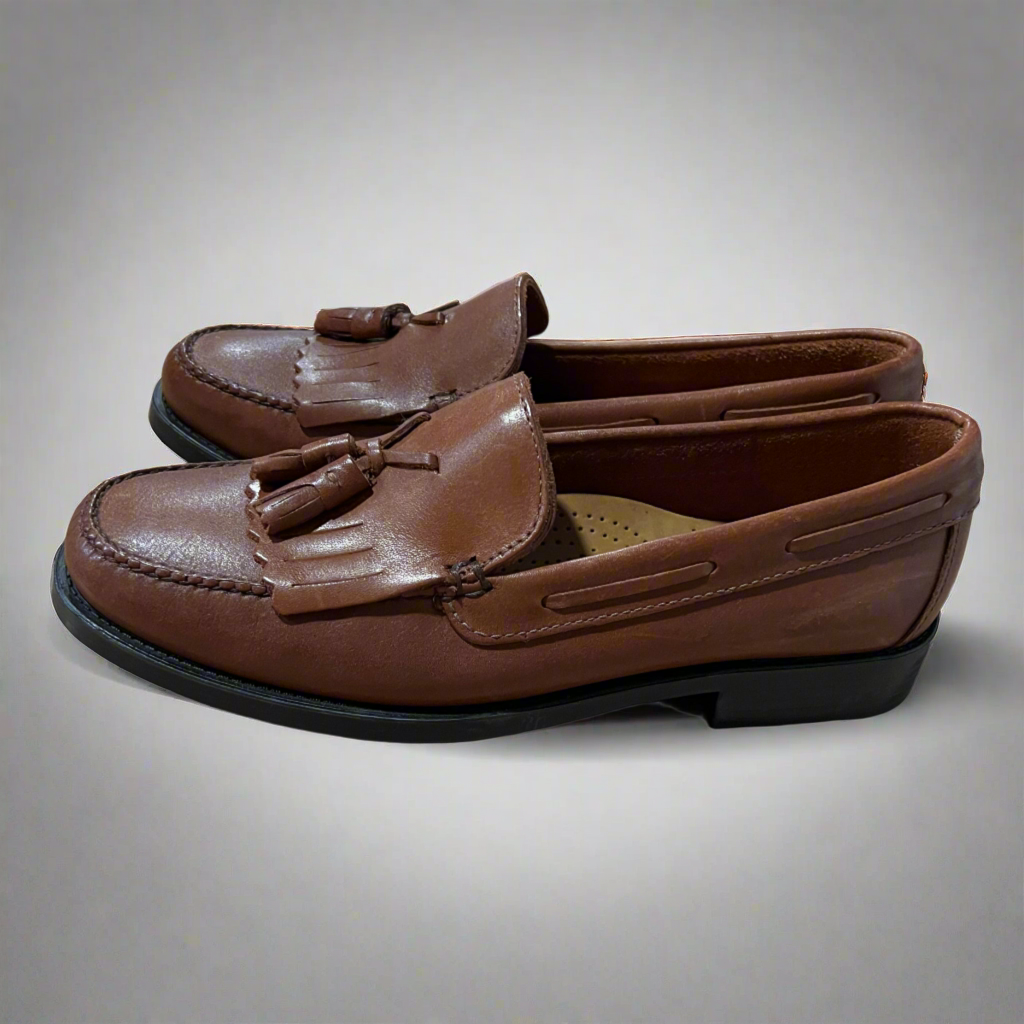 GH Bass Weejun Brown Loafers Unisex
