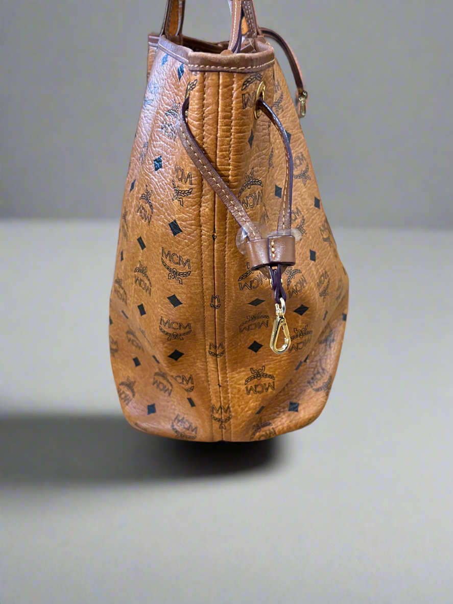 Pre-Loved Authentic MCM Liz Tote