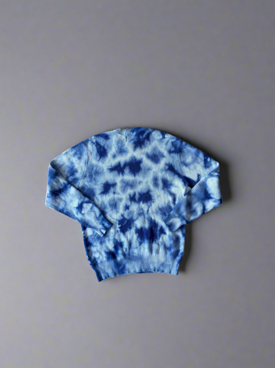 Stussy Tie Dye Rib Knit Sweater Unisex