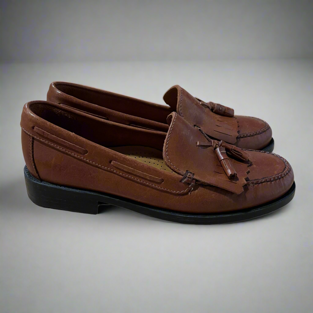 GH Bass Weejun Brown Loafers Unisex