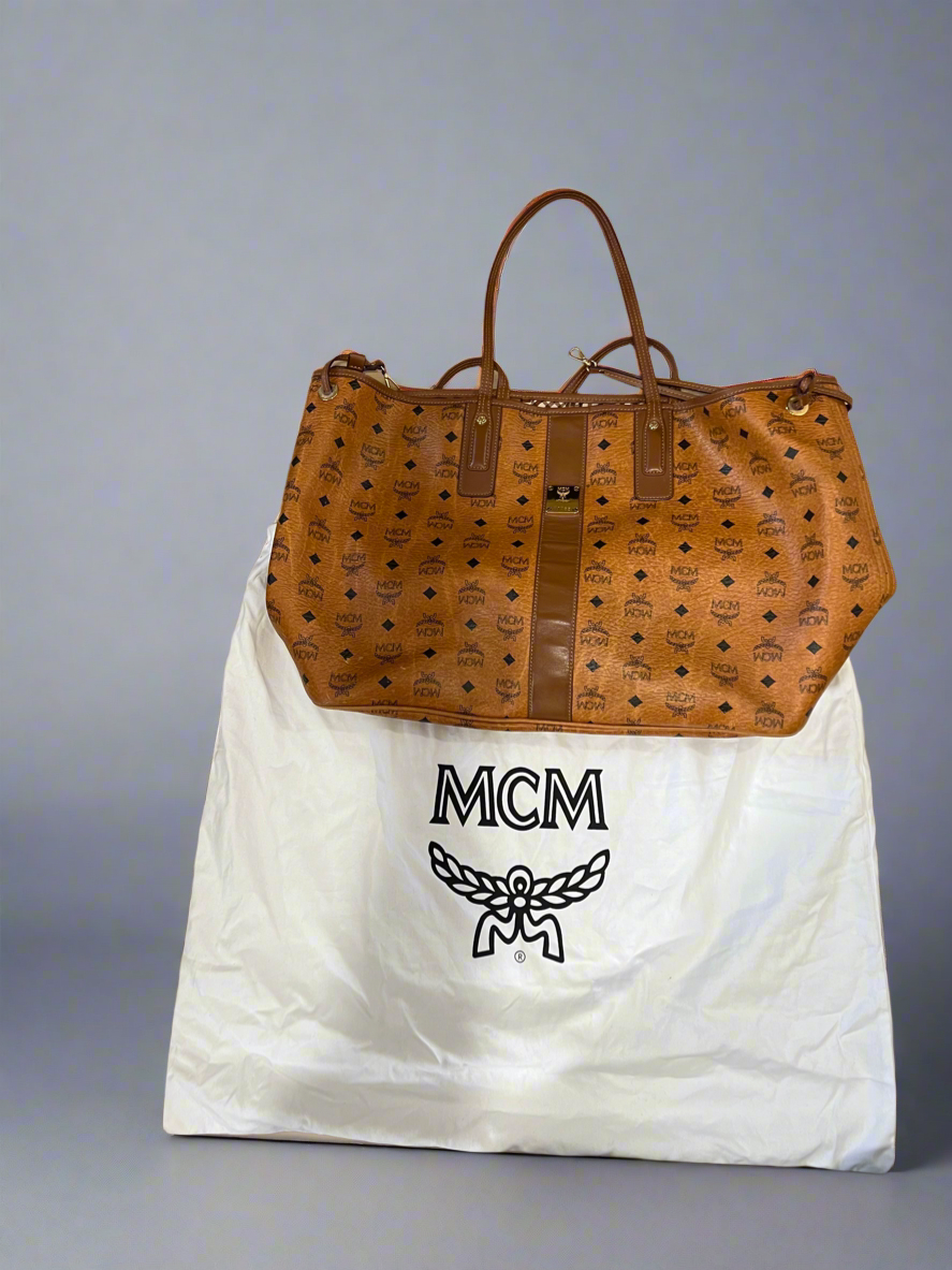 Pre-Loved Authentic MCM Liz Tote