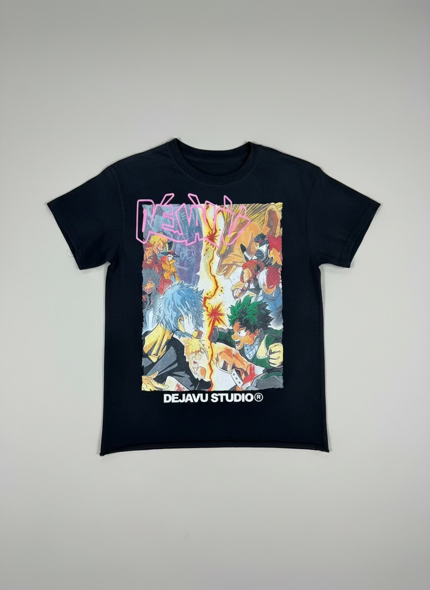 Re-Vu by DejaVu Studio Anime Faded Shirt Tokyo Collection