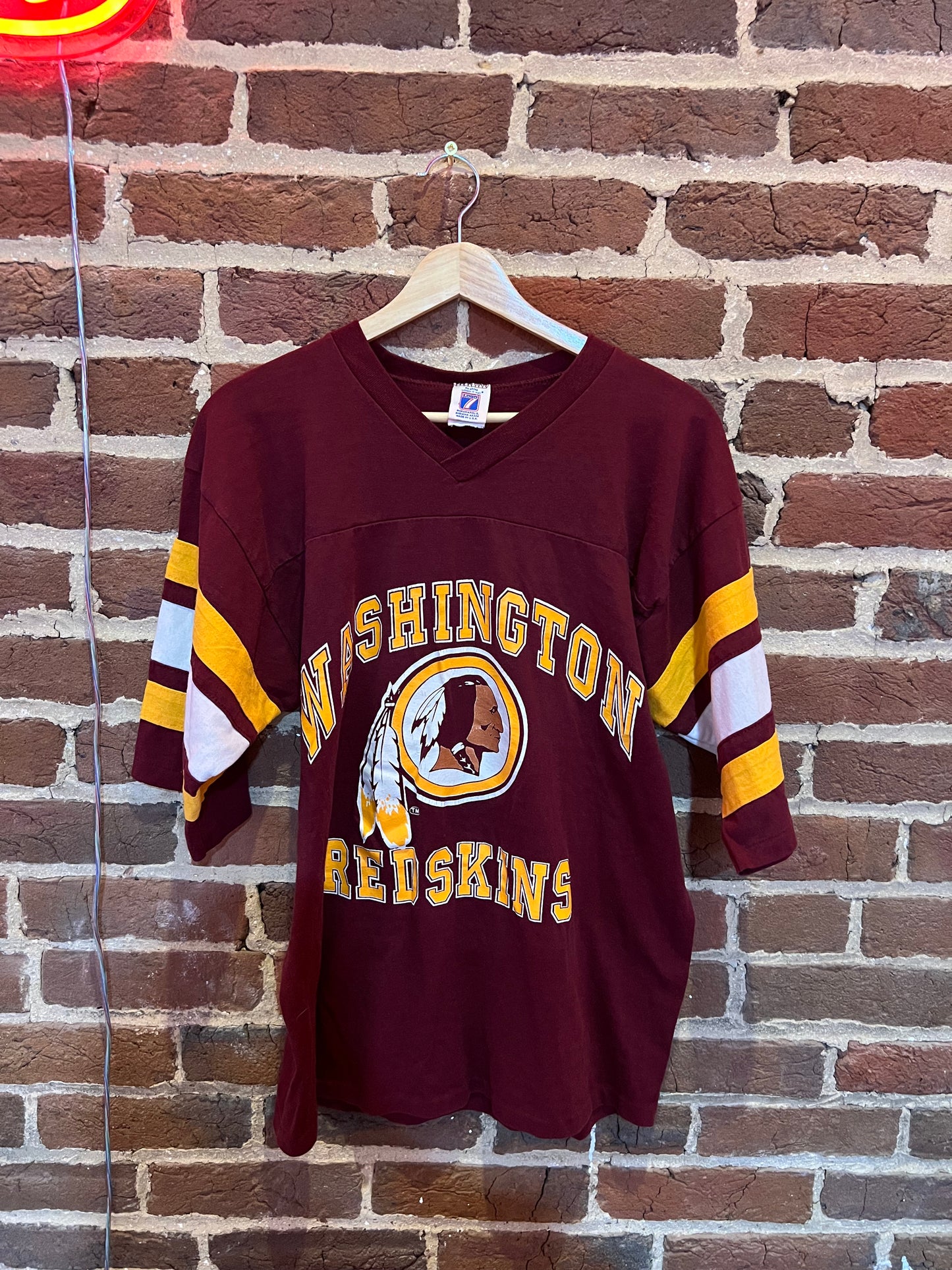 L Vintage Redskins T-Shirt Jersey