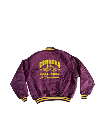 Vintage Satin Starter Style Jacket