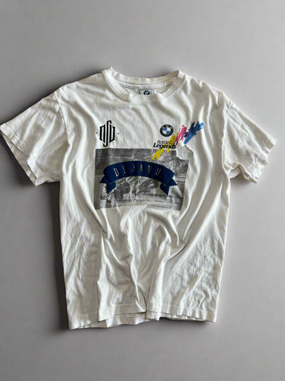 Re-Vu by DejaVu Studio Vintage White BMW T-Shirt
