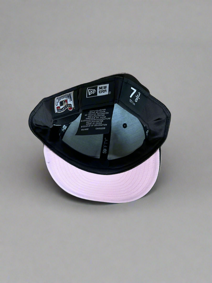 Fitted Los Angeles Dodgers Hat Black