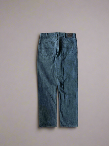 Vintage Faded Lee Straight Leg Jeans