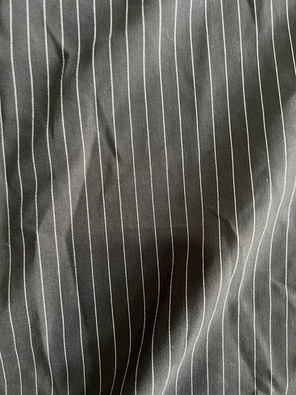 Vintage Pinstripe Pleated Trousers
