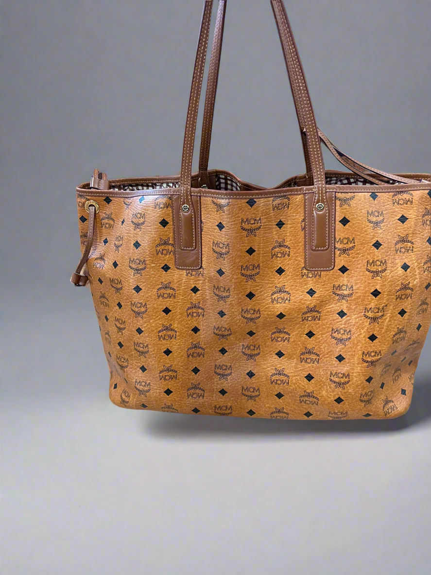 Pre-Loved Authentic MCM Liz Tote