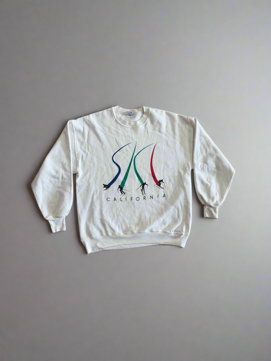 Vintage Ski California Crewneck Sweatshirt