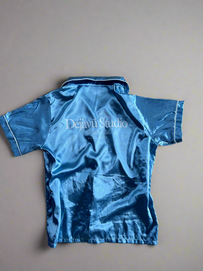 Re-Vu by DejaVu Studio Vintage Silk Bowling Shirt