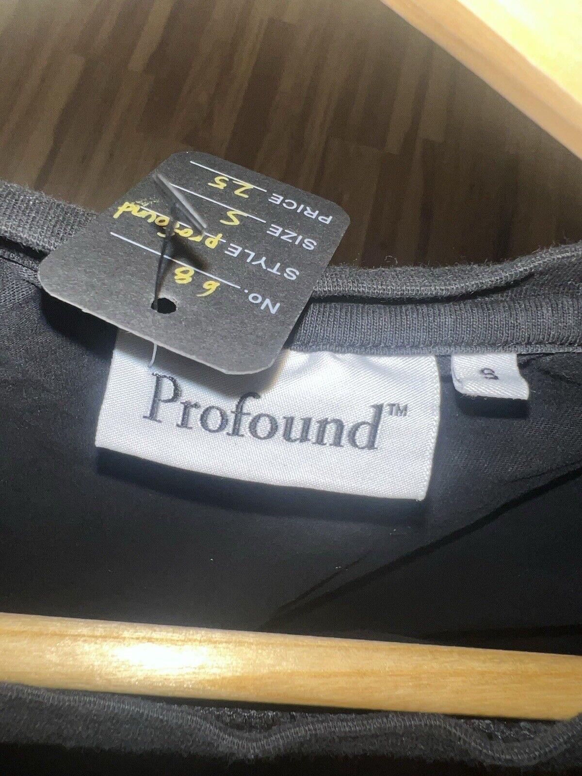 Profound Co Black Splatter T Shirt