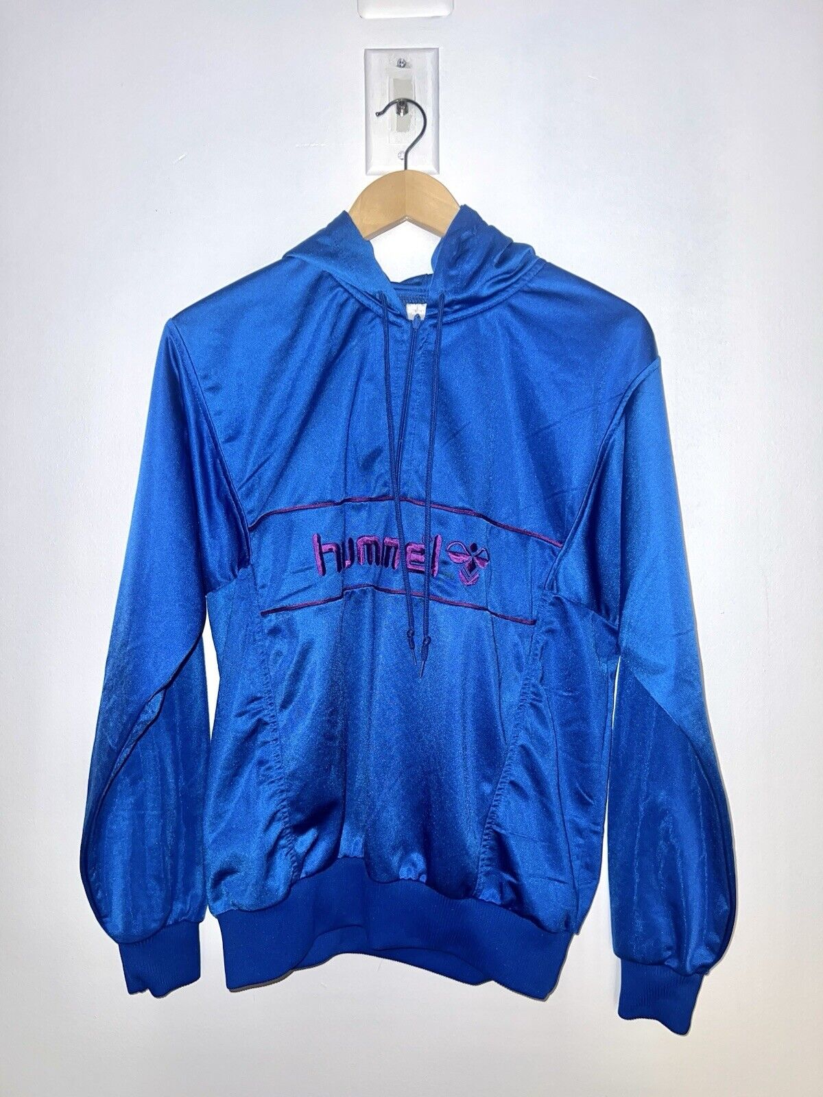 Vtg Vintage 90s Soccer Hummel Hoodie S M 