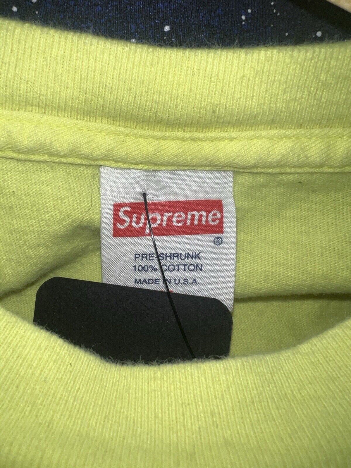 Supreme You Still Suck Neon Yellow T Shirt Medium