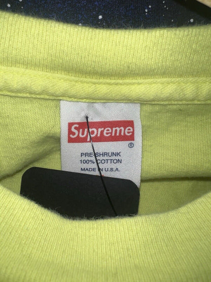Supreme You Still Suck Neon Yellow T Shirt Medium