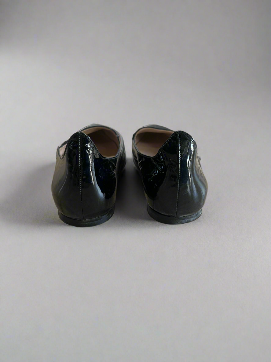 M. Gemi Pointed Flat Loafers