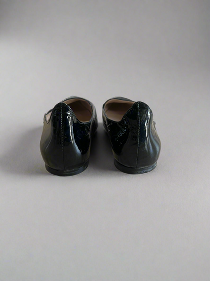 M. Gemi Pointed Flat Loafers