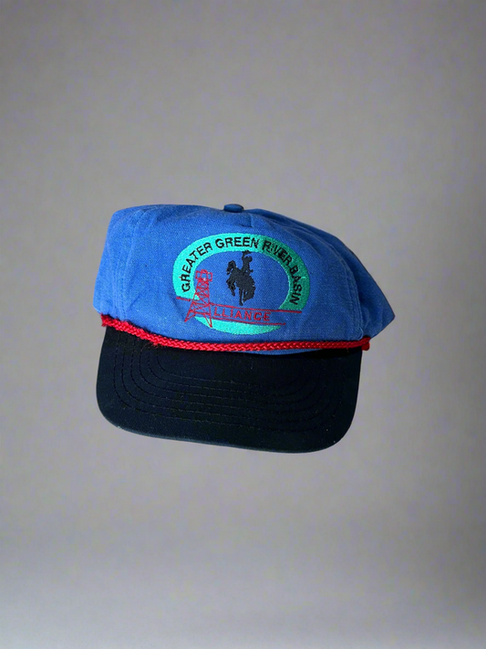 Vintage Western Oil Strapback Hat