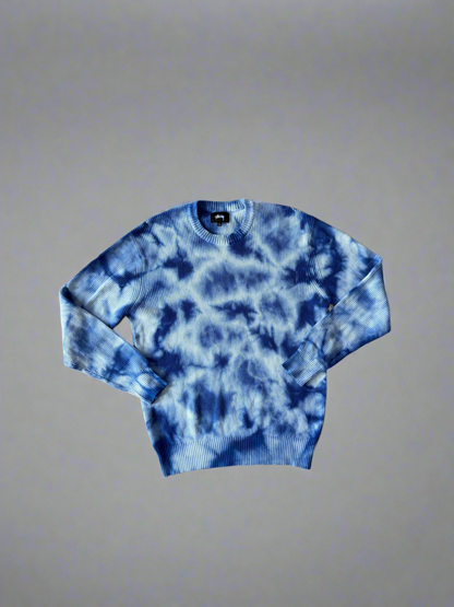Stussy Tie Dye Rib Knit Sweater Unisex