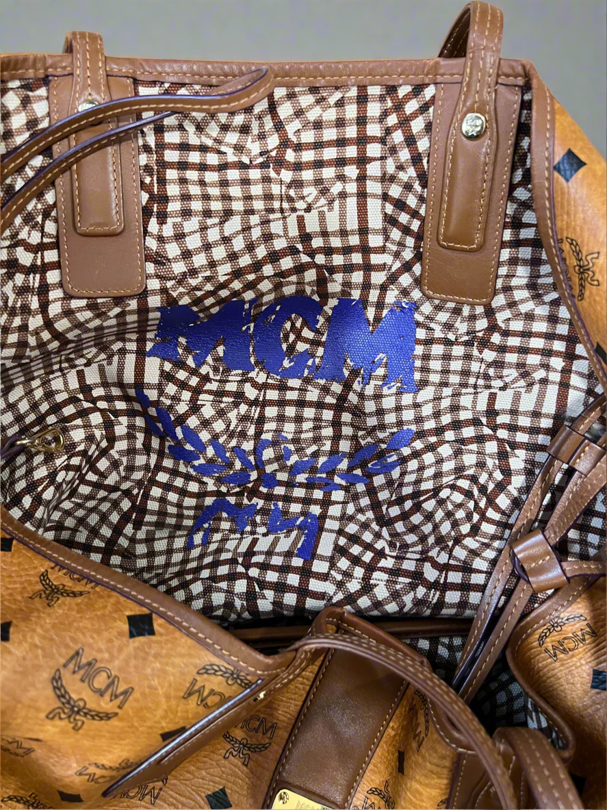 Pre-Loved Authentic MCM Liz Tote