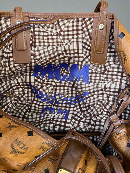 Pre-Loved Authentic MCM Liz Tote