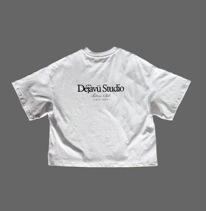 DejaVu Collection Boxy Fit Oversized Tee