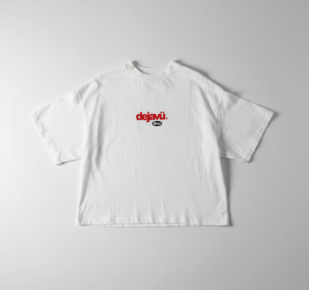 DejaVu Collection DMV Logo Boxy Tee