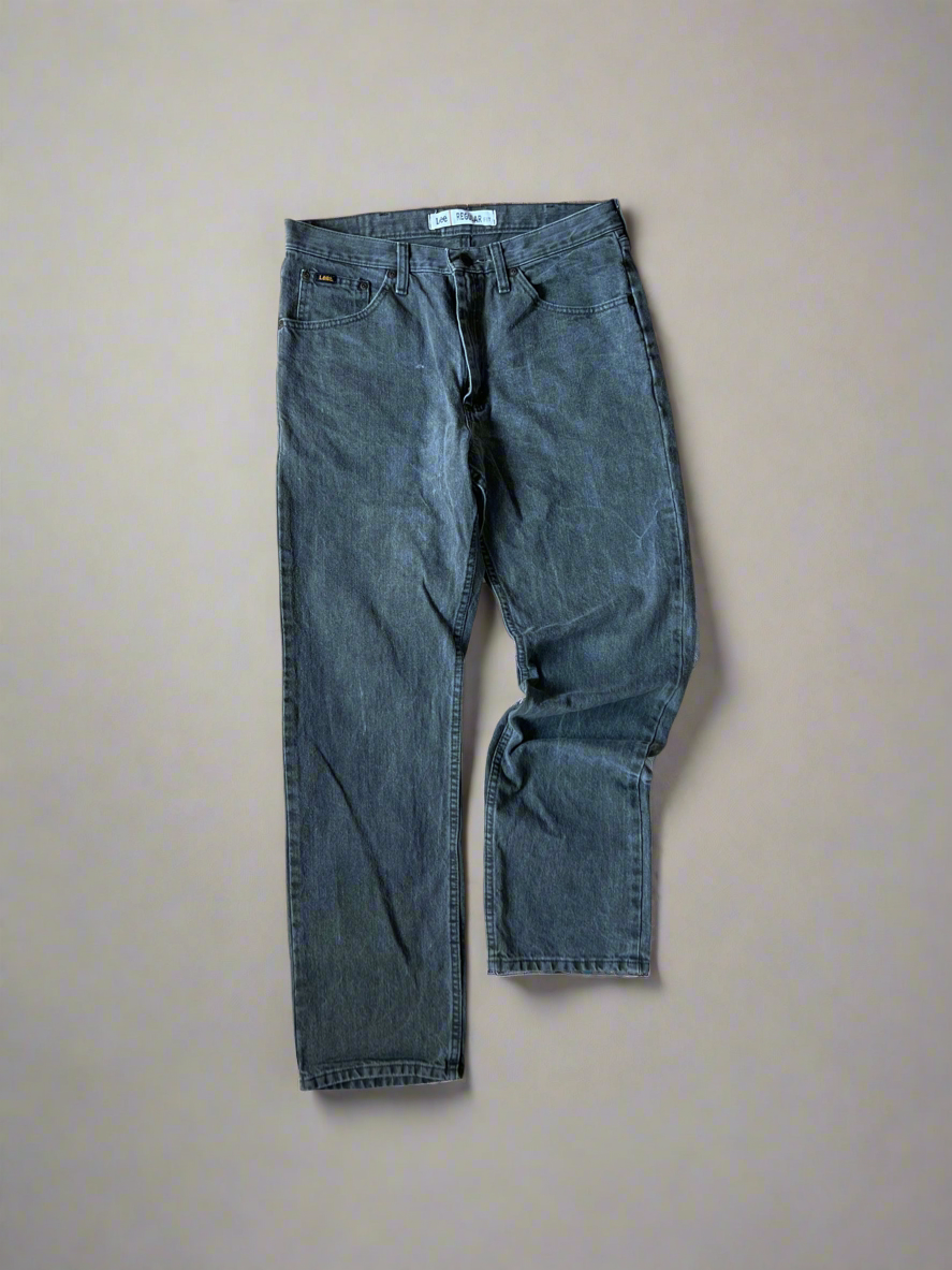 Vintage Faded Lee Straight Leg Jeans