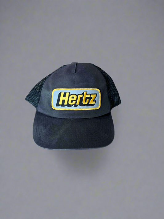 Vintage Hertz Rental Trucker Hat