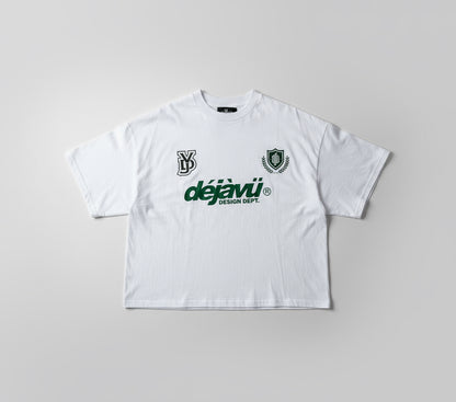 DejaVu Collection Boxy Fit Oversized Tee