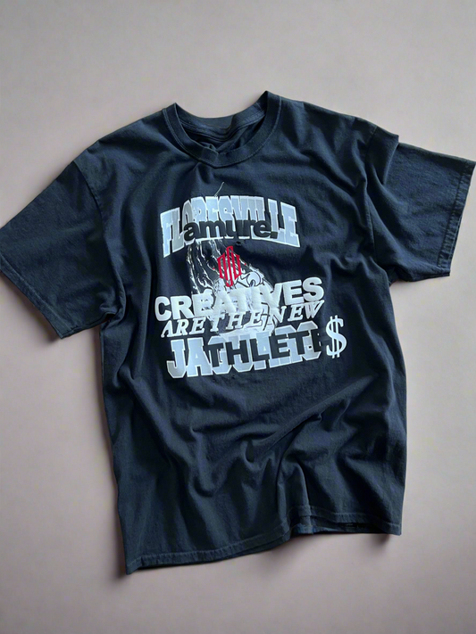Re-Vu by DejaVu Studio Vintage Flamure Creatives Are The New Athletes T-Shirt