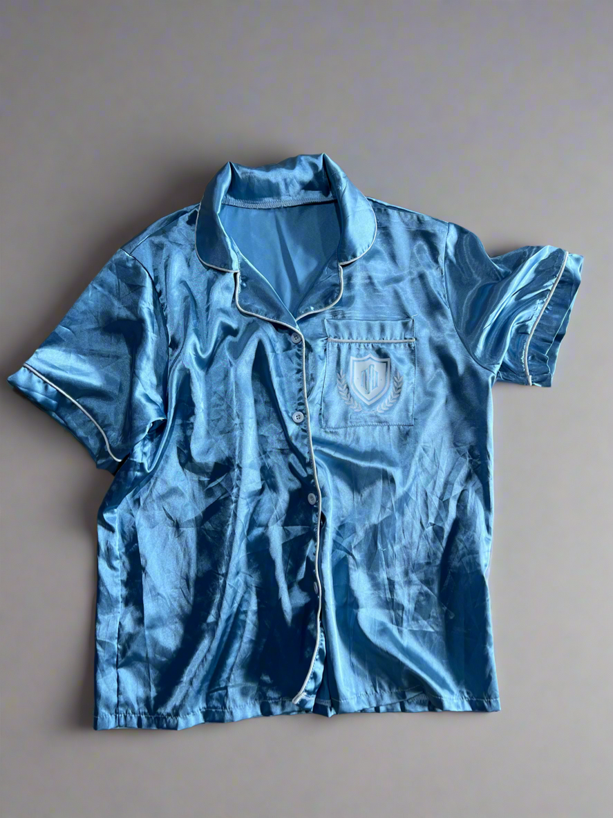 Re-Vu by DejaVu Studio Vintage Silk Bowling Shirt