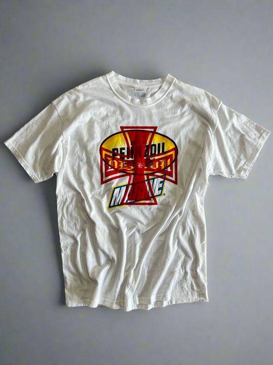 Re-Vu by DejaVu Studio Vintage White Penzoil Marine T-Shirt