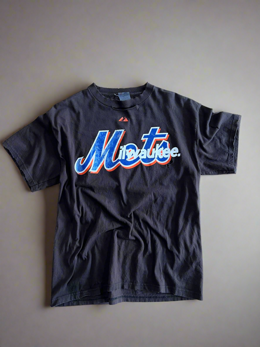 Re-Vu by DejaVu Studio Milwaukee x Mets Vintage T-Shirt