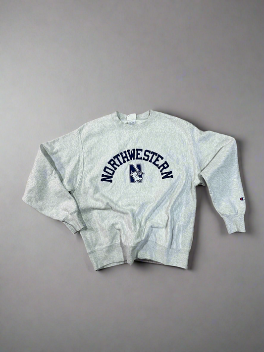 Vintage Northwestern University Crewneck Sweatshirt