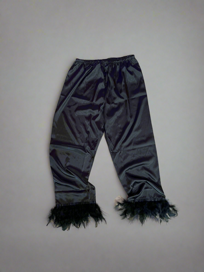 Y2K Silk Nylon Pants