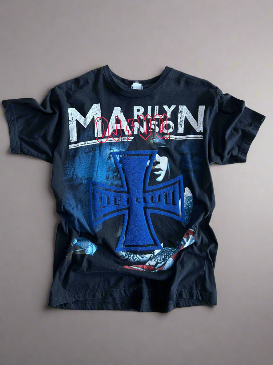 Re-Vu by DejaVu Studio Vintage Marilyn Manson T-Shirt