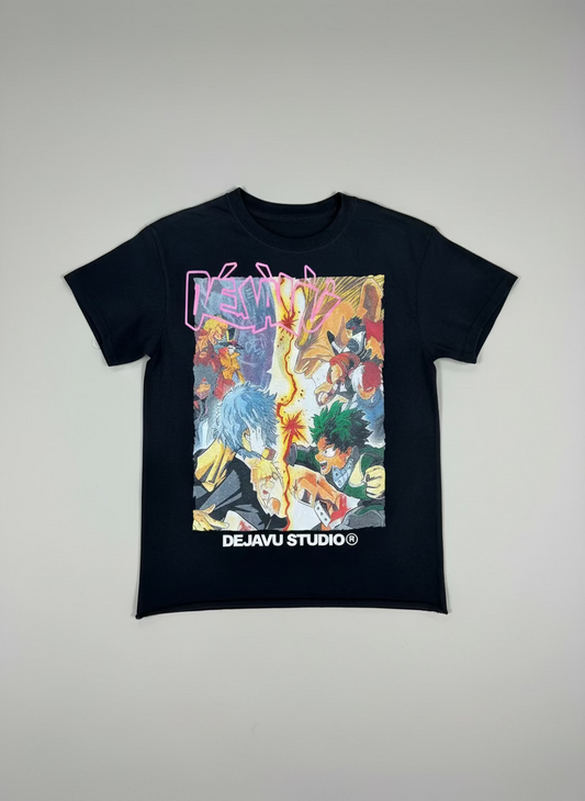 Re-Vu by DejaVu Studio Anime Faded Shirt Tokyo Collection