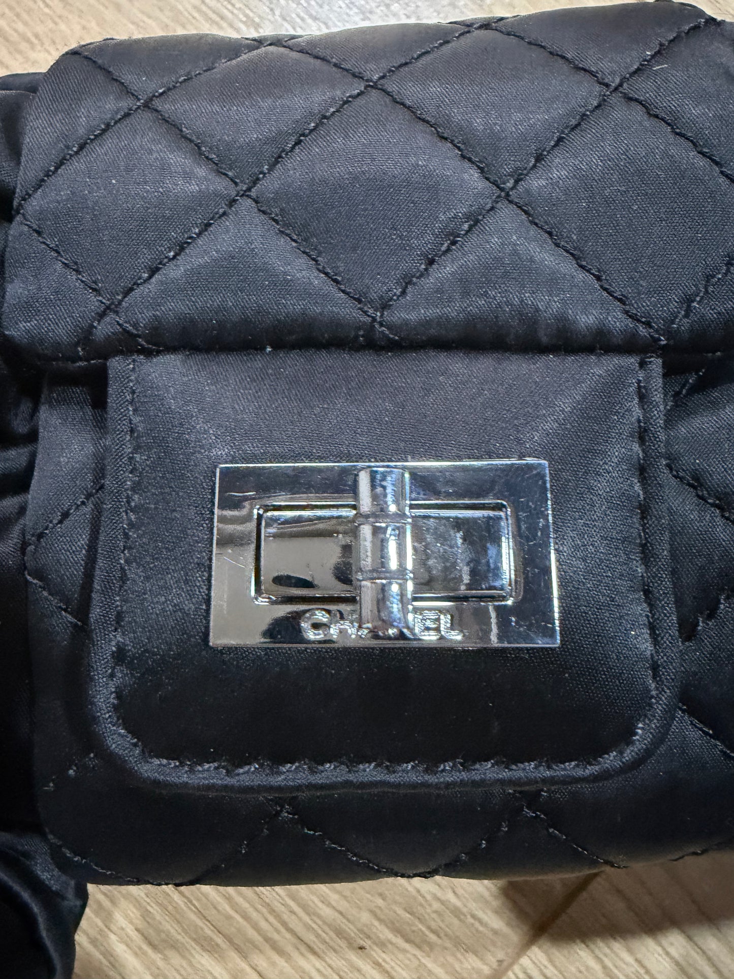 Pre-owned Chanel Satin Ribbon Shoulder Bag
