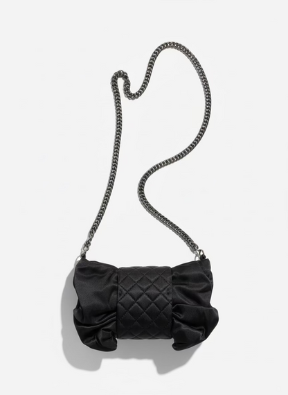 Pre-owned Chanel Satin Ribbon Shoulder Bag