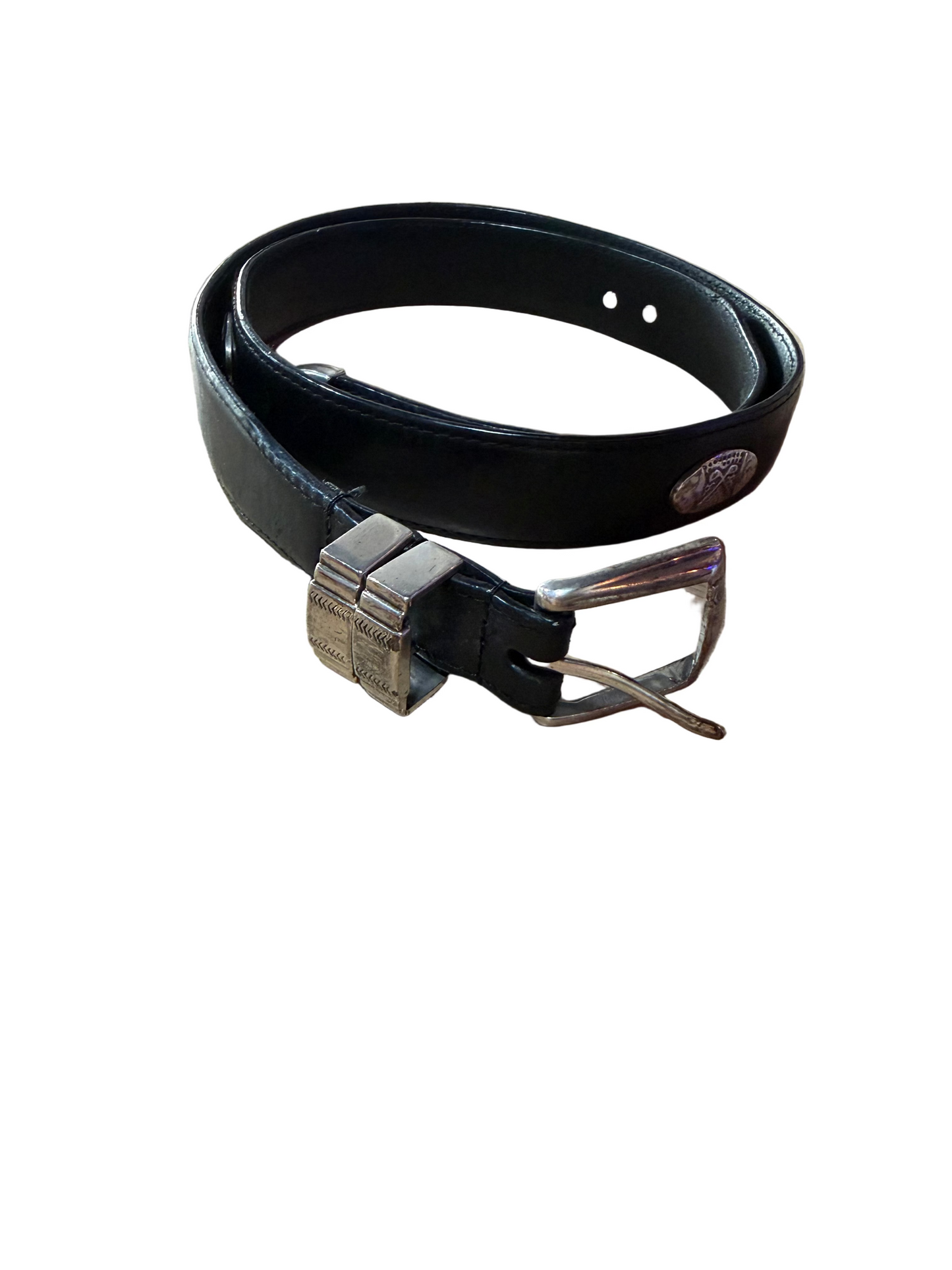 Vintage Genuine Leather Western Style Belt Size 40