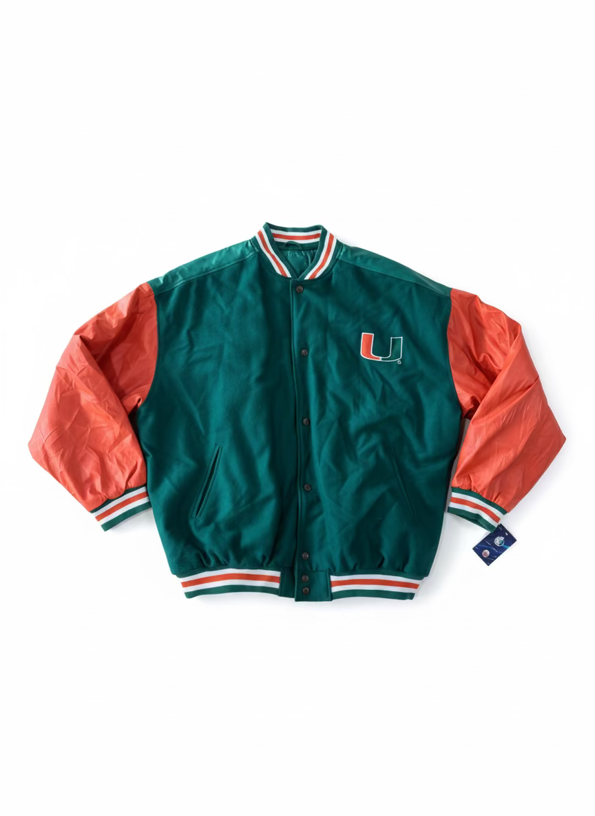 NTW Deadstock 90s U of Miami Jacket