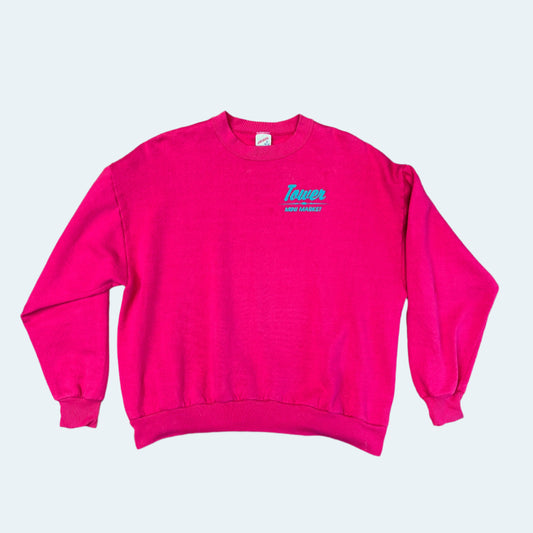 Vintage Pink Crewneck Sweatshirt