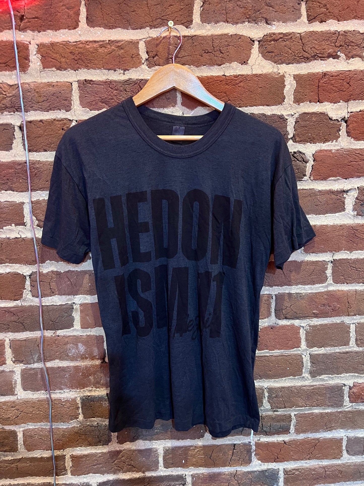 L Vintage Single Stitch Soft Hedonism T-Shirt