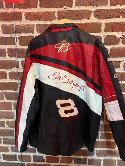 Vintage Wilsons Genuine Leather Nascar Dale Earnhardt Jr Jacket